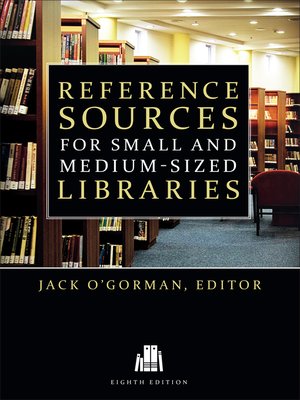 cover image of Reference Sources for Small and Medium-Sized Libraries